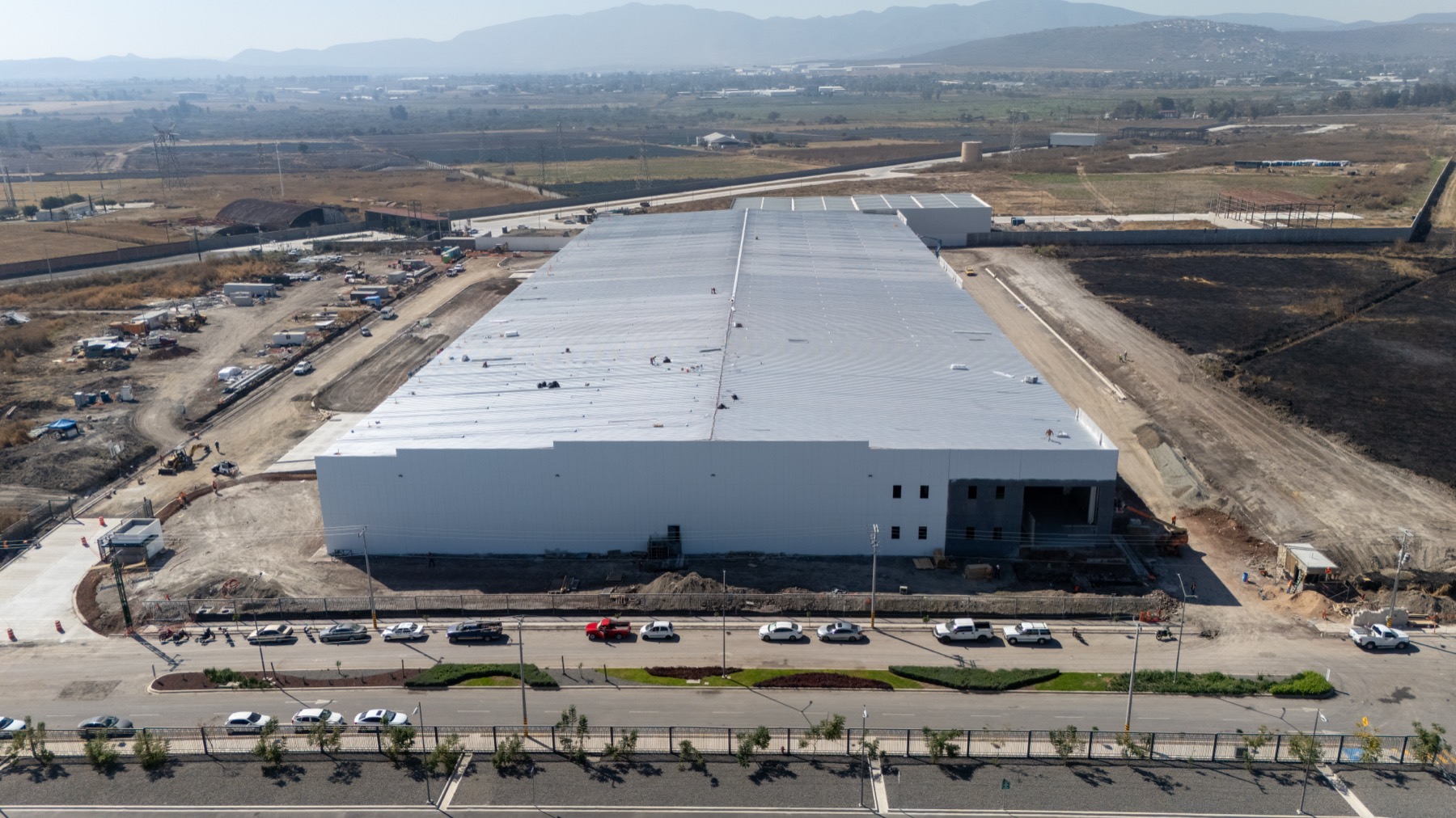 Nave industrial terminada, febrero 2026.
